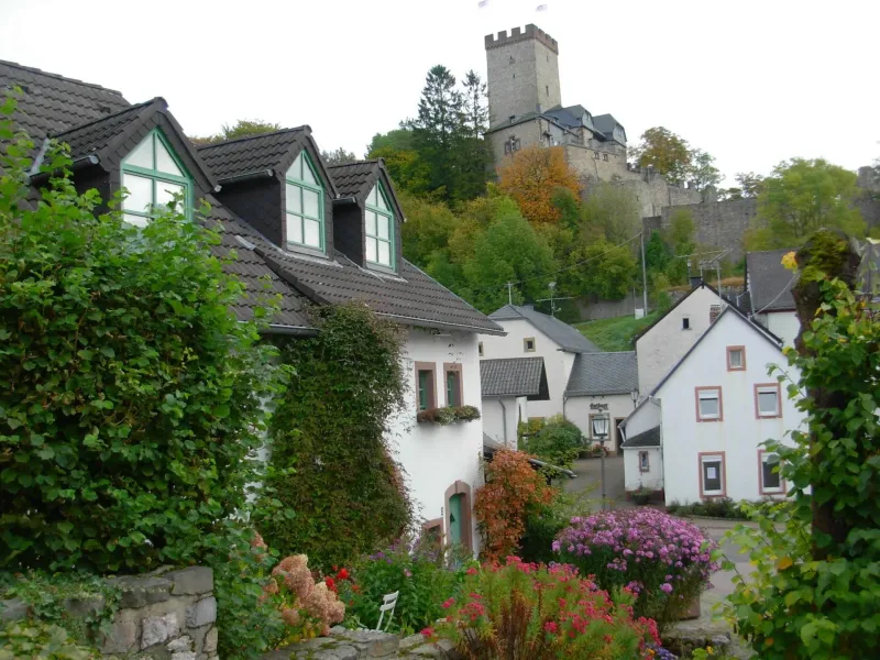 Dorfansicht Kerpen mit Burg